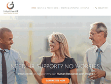 Tablet Screenshot of intuitivehr.com